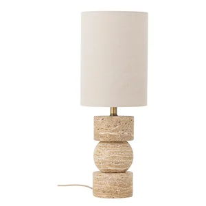 Kamenná stolní lampa Marci, výška 53 cm