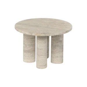 Kamený kulatý odkládací stolek Volos 52 cm Blomus