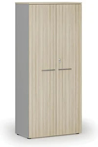 Kancelářská skříň PRIMO GRAY s dveřmi