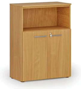 Kancelářská skříň PRIMO WOOD 80 cm buk