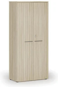 Kancelářská skříň PRIMO WOOD dub přírodní 800x420x1781 mm