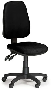 Kancelářská židle ALEX bez područek, černá