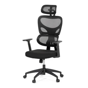 Kancelářská židle BOGELI – černá síťovina