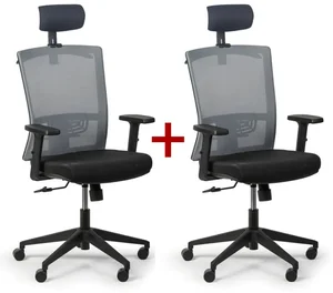 Kancelářská židle FELIX se ZDARMA – šedá