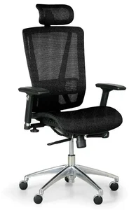 Kancelářská židle LESTER M, elegantní černá
