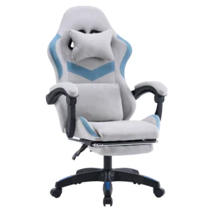 Kancelářské a herní ergonomické křeslo ZODIA šedé a modré