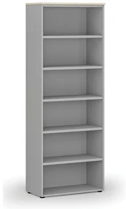 Kancelářský regál PRIMO šedá/bříza