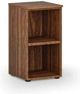 Kancelářský regál PRIMO WOOD, ořech, 400x420x740 mm