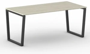 Kancelářský stůl PRIMO IMPRESS 180x90 cm Černá Podnož