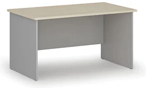 Kancelářský stůl PRIMO šedý/bříza 140x80 cm