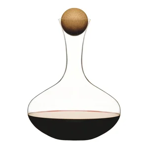 Karafa na červené víno Sagaform Oval Oak