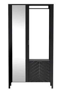 KENORA Předsíňová stěna – černá