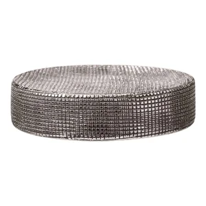 Keramická mýdlenka Rivara stříbrná