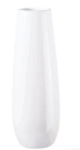 Keramická váza EASE XL 60 cm, bílá