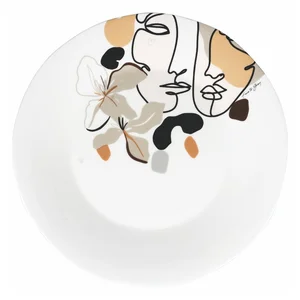 Keramický servírovací talíř Tivoli 35 cm šedý