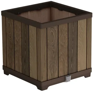 Keter DECO Square Walnut květináč