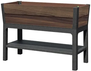 Keter DECO – Vyvýšený zahradní záhon Walnut