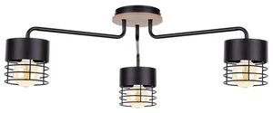 Keter Lighting CAS WOOD Přisazený lustr