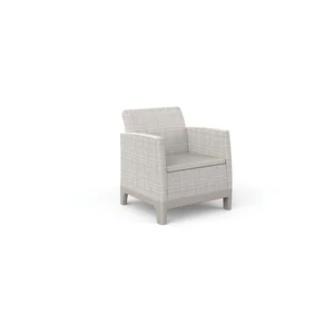 Keter Scandi Forma: sada 2 šedobéžových plastových křesel