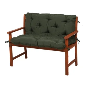 Khaki podsedáky na lavici 50x100 cm – sada 2 ks Selby Sun Garden