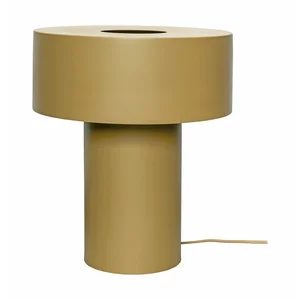 Khaki stolní lampa Aki – Hübsch (37 cm)