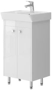 Kingsbath Lavedo Trinity White 45 Koupelnová Skříňka s Umyvadlem