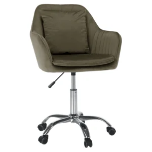KLIAN Kancelářské křeslo Taupe Velvet