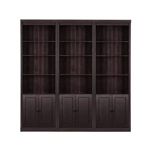 Knihovna Anita 222×223 cm z borovicového dřeva, hnědá – Støraa