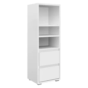 Knihovna IMAGE 22 s 2 zásuvkami, bílá