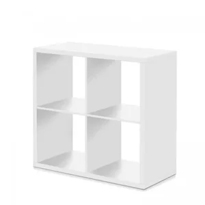Knihovna MAX 4 – bílá kostka