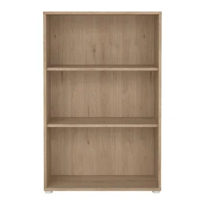 Knihovna Sign, dubový dekor, 80×124 cm