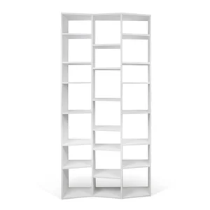 Knihovna Valsa bílá 108×224 cm – TemaHome