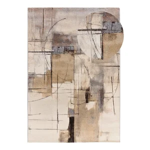 Koberec Beruti 133x190 cm šedo-béžový