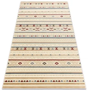 Koberec Kilim Romby Béžovo-Šedý