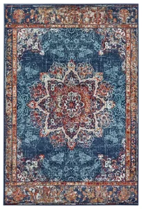Koberec Luxor Maderno Blue Multicolor 140×200 cm