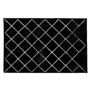 Koberec MATES TYP 1, 100×150 cm – černý vzor