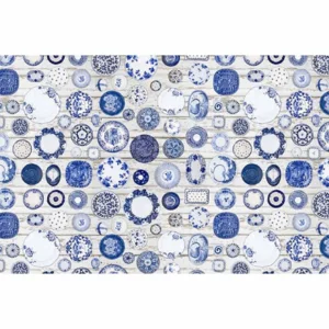 Koberec PARLIN modrokrém 160x230 cm