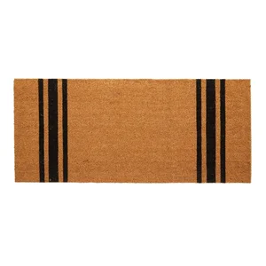 Kokosová rohožka 55 × 125 cm Black Stripe – Premier Housewares