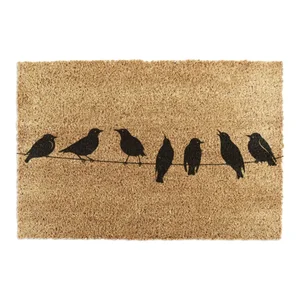 Kokosová rohožka Birds On a Wire 40x60 cm