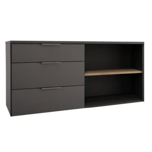 Komoda ADAPO ADP05 Antracit/Dub Cremona