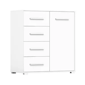 Komoda BOSIR MINI 01/1D4S bílá