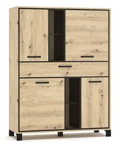 Komoda BUCKET 4D1S dub artisan/wenge