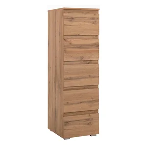 Komoda DAGLARI 5S zlatý dub