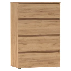 Komoda dub craft zlatý PARMAD