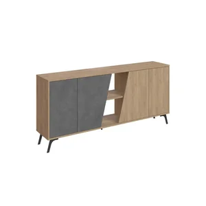 Komoda FARNESE 180 dub/retro šedá