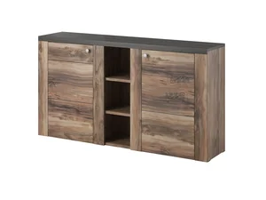 Komoda FEDRA 2D – ořech satin/touchwood