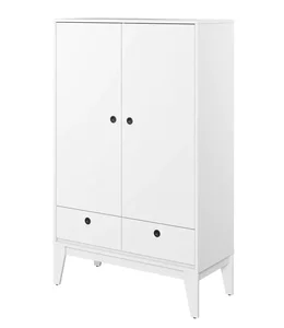 Komoda FLERS 07 2D2S bílá