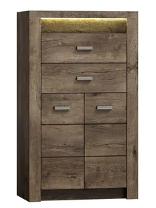 Komoda INDIANAPOLIS I-6, jasan tmavý