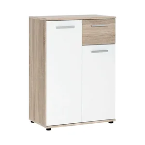 Komoda JACKY 1 – dub sonoma/bílá