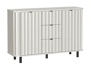 Komoda JOLY 2D3S – alpská bílá